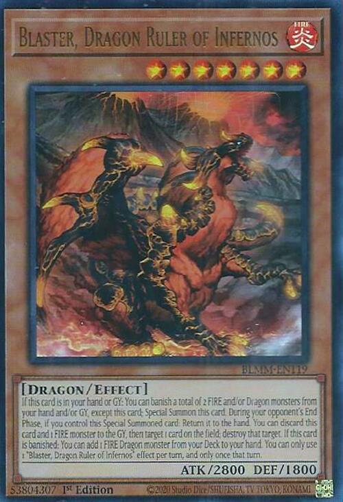 Blaster, Dragon Ruler of Infernos