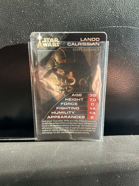 Lando Calrissian Episodes 4-6 Star Wars Top Trumps Moderately Played