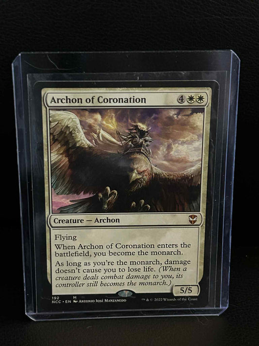 Archon of Coronation  Commander: Streets of New Capenna Magic: the Gathering