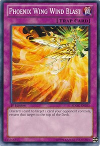 Phoenix Wing Wind Blast SDOK-EN033 Structure Deck: Onslaught of the Fire Kings Common / Short Print YuGiOh 1st Edition Lightly Played English Trading Card