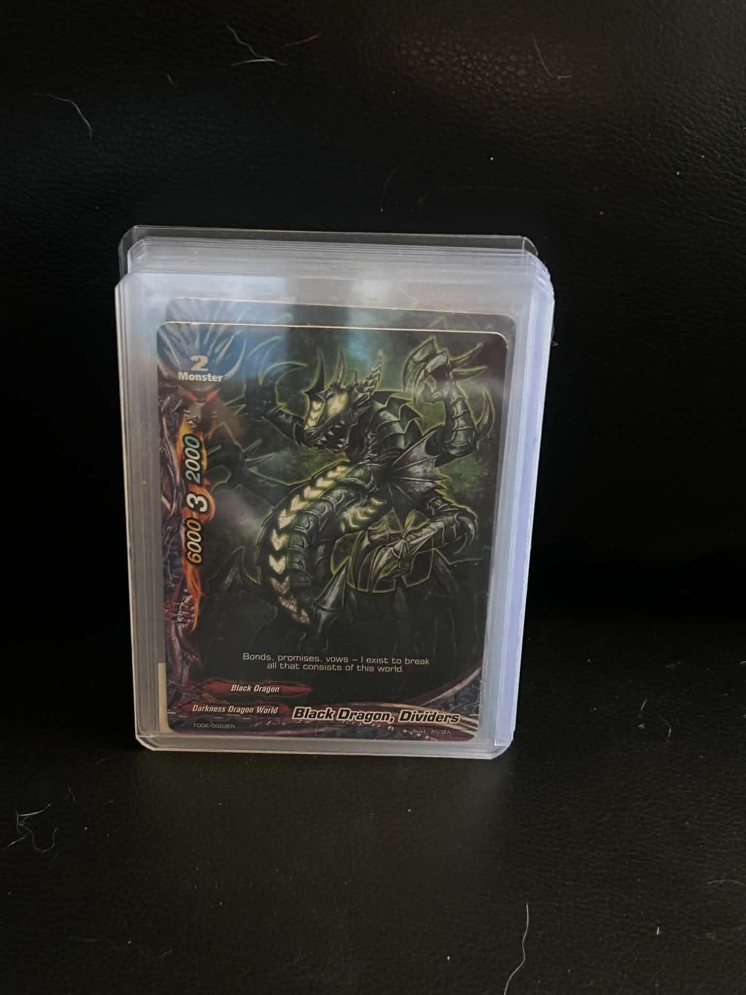 Black Dragon, Dividers TD06/0003EN Trial Deck: Dark Pulse Future Card BuddyFight Normal Lightly Played English Trading Card