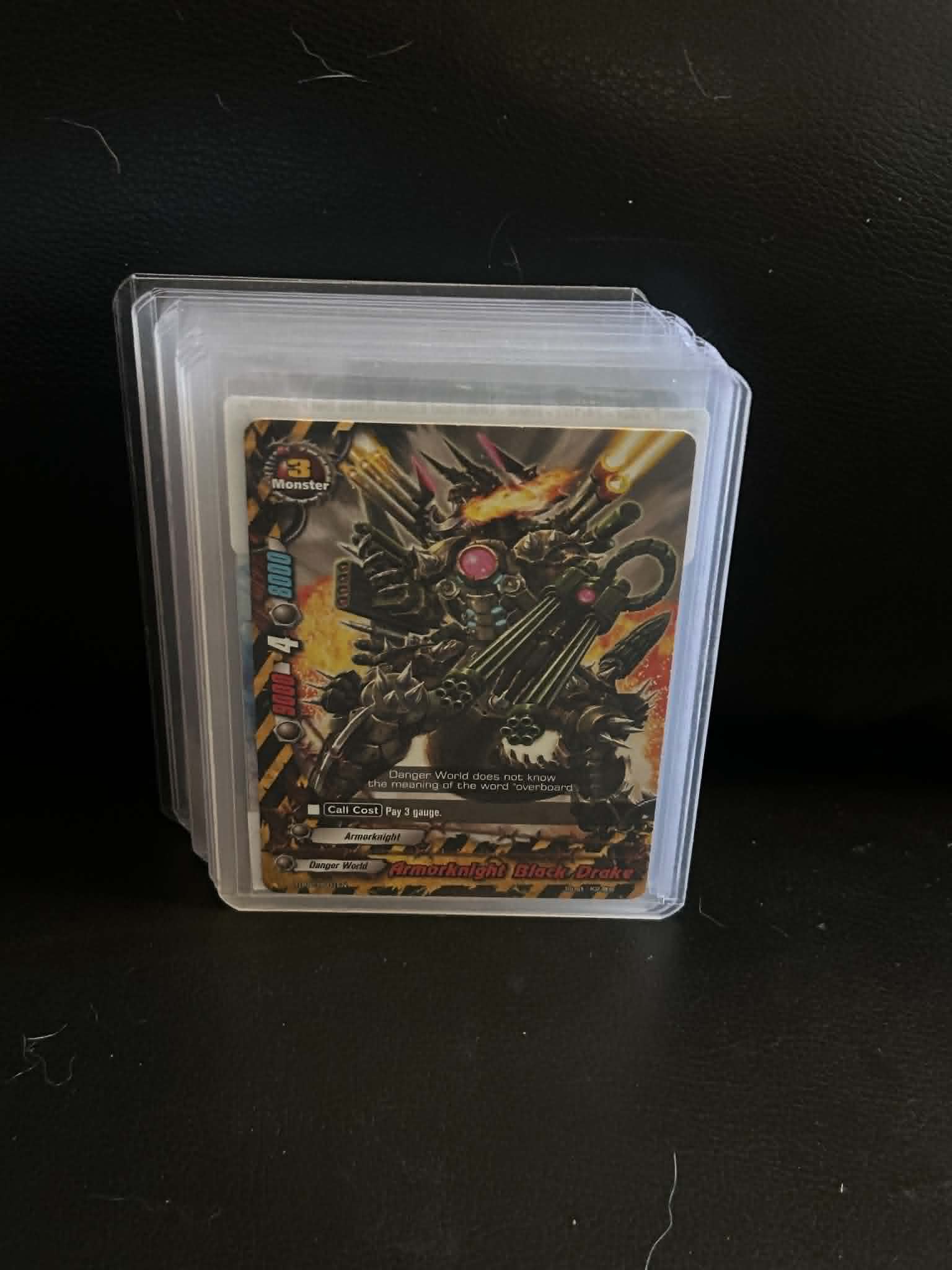 Armorknight Black Drake TD02/0001EN Trial Deck: Savage Steel Future Card BuddyFight Normal Lightly Played English Trading Card