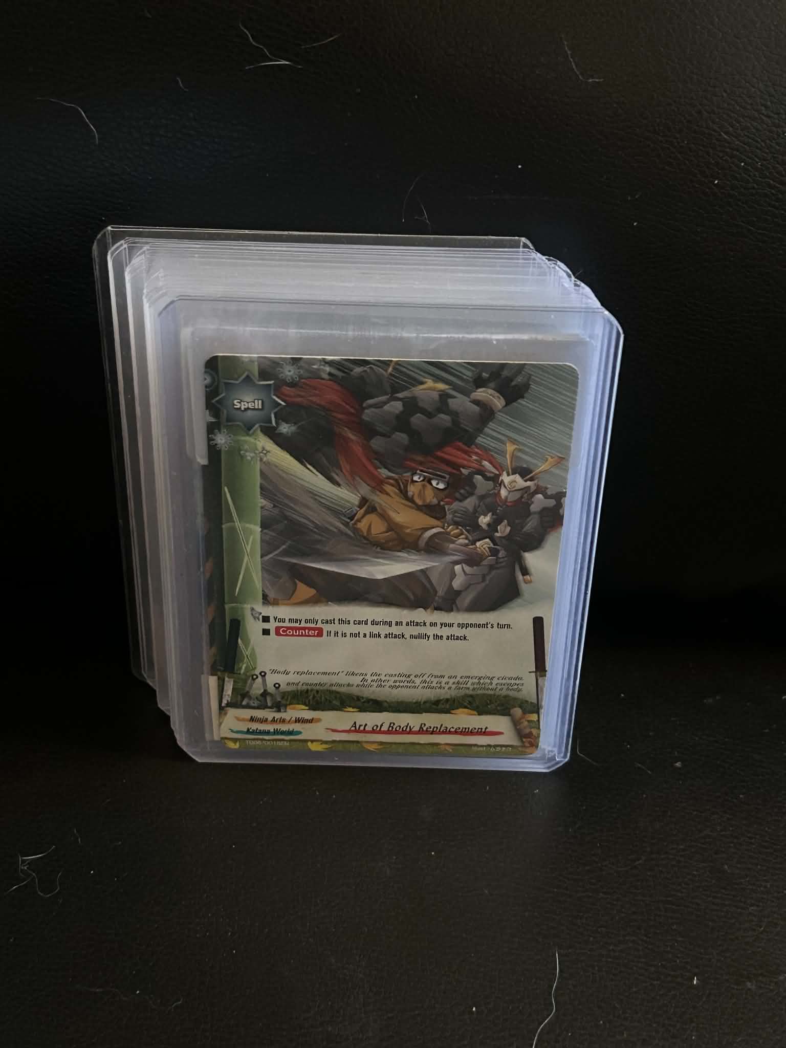 Art of Body Replacement TD05/0015EN Trial Deck: Ninja Onslaught Future Card BuddyFight Normal Lightly Played English Trading Card