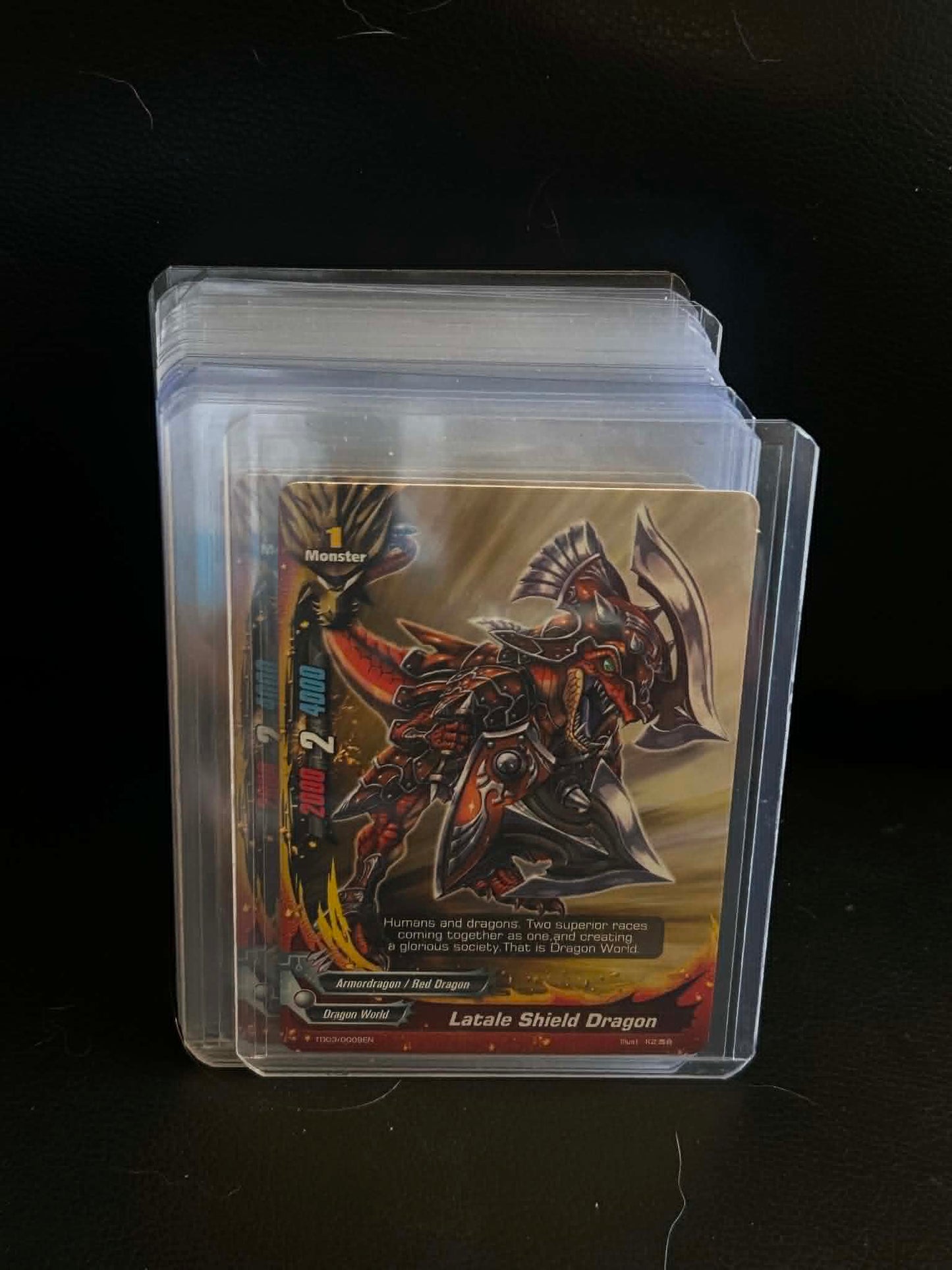 Latale Shield Dragon TD03/0009EN Trial Deck: Dragonic Force Future Card BuddyFight Normal Lightly Played English Trading Card