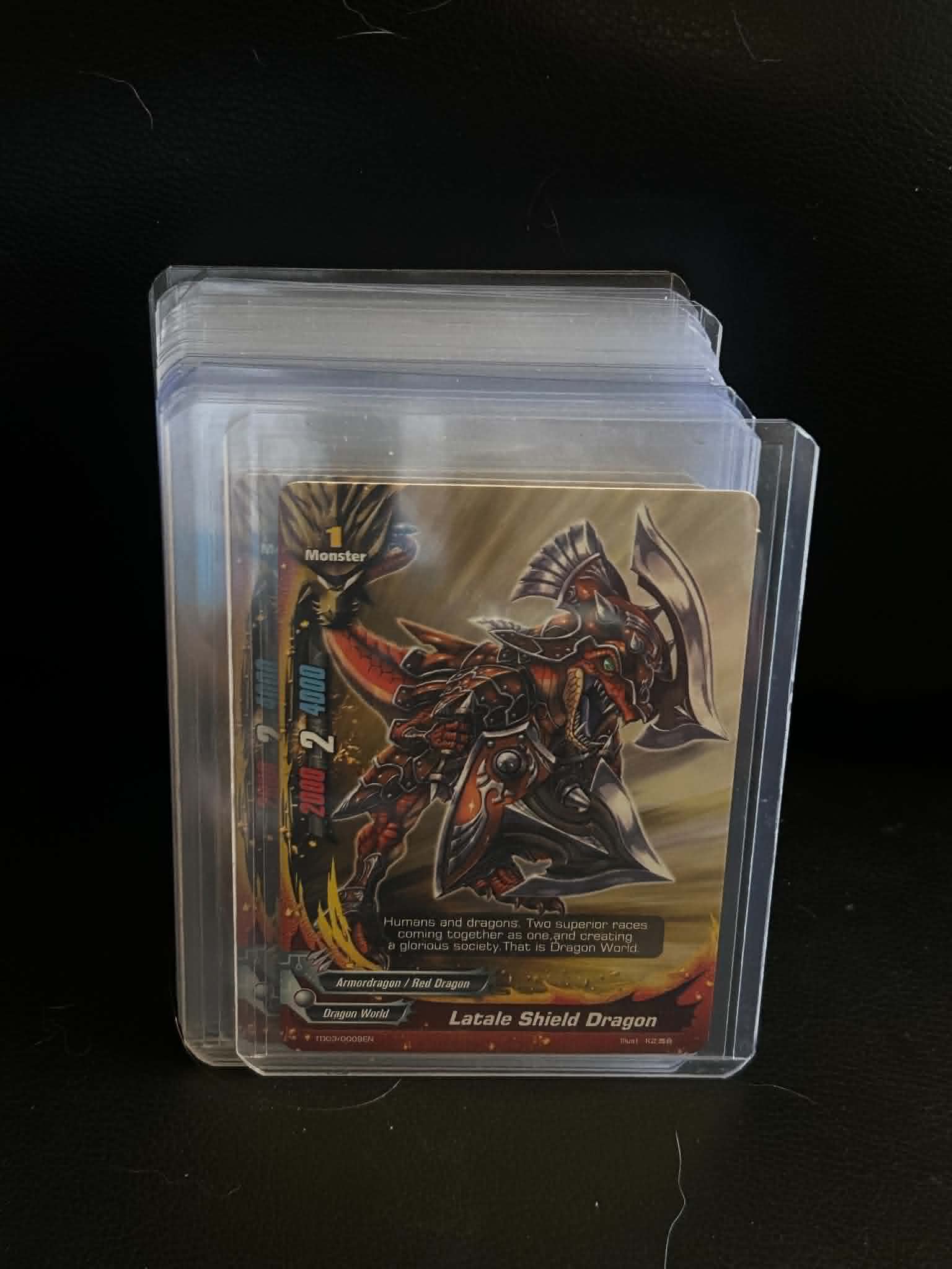 Latale Shield Dragon TD03/0009EN Trial Deck: Dragonic Force Future Card BuddyFight Normal Lightly Played English Trading Card