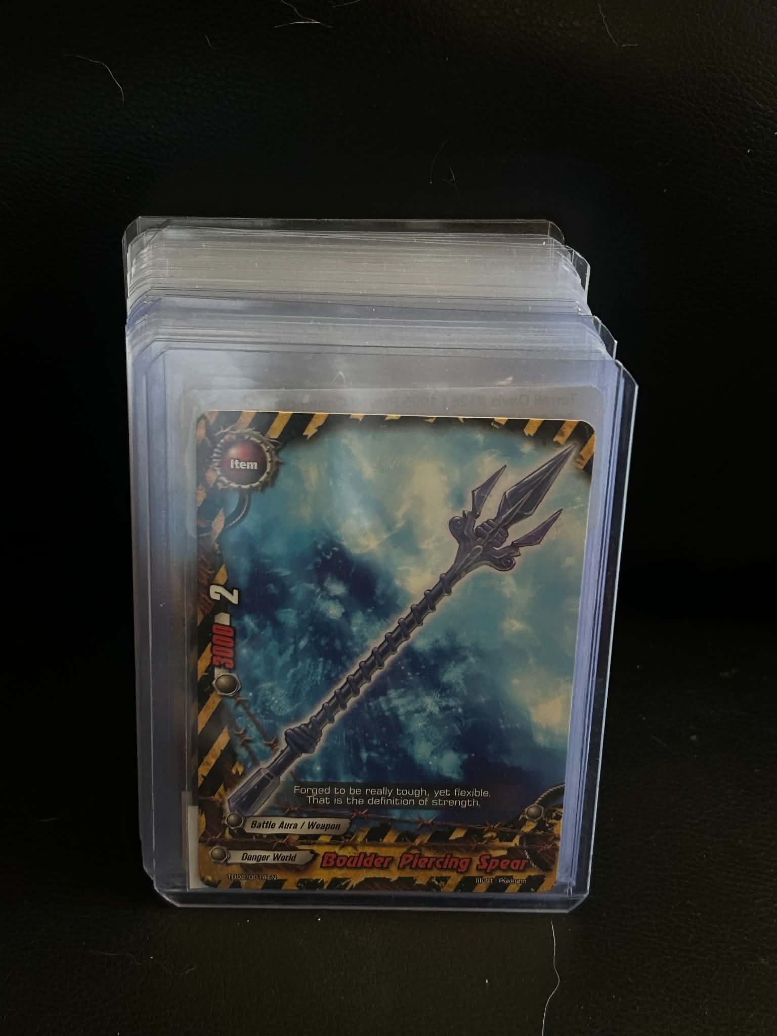 Boulder Piercing Spear TD02/0014EN Trial Deck: Savage Steel Future Card BuddyFight Normal Lightly Played English Trading Card