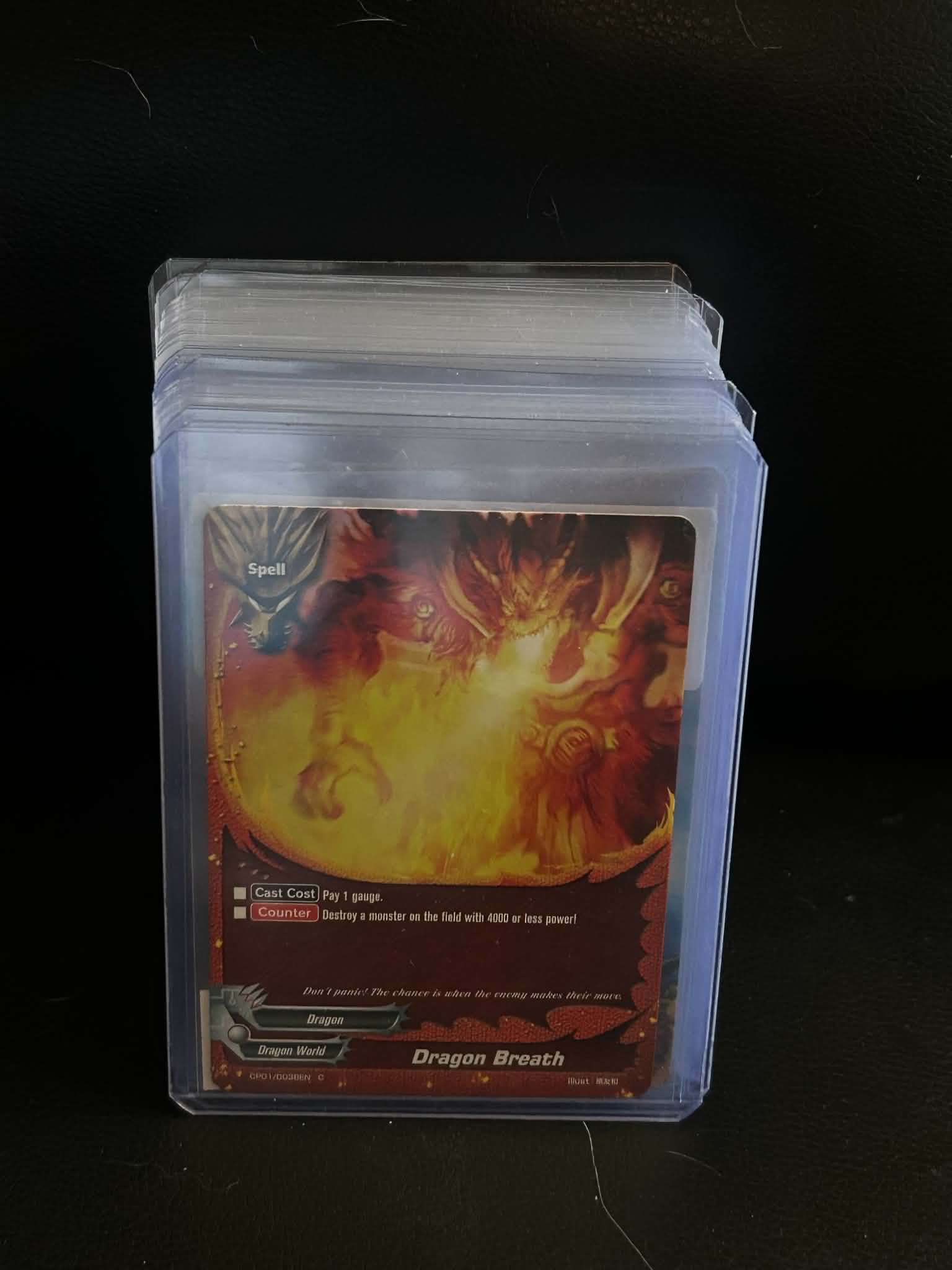 Dragon Breath CP01/0038EN Character Pack Vol.1: Burning Valor Future Card BuddyFight Normal Lightly Played English Trading Card