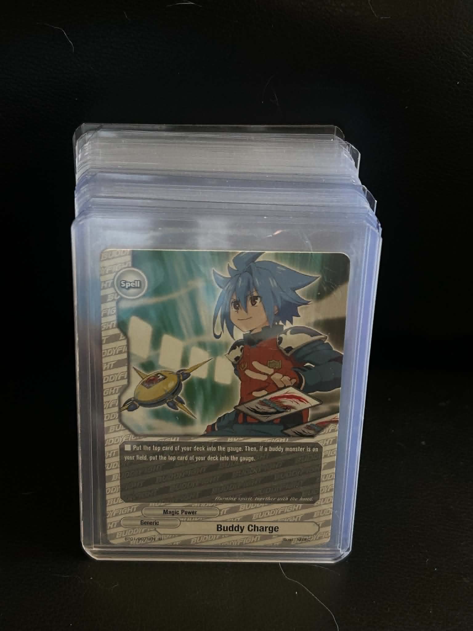 Buddy Charge BT01/0071EN Dragon Chief Future Card BuddyFight Normal Lightly Played English Trading Card