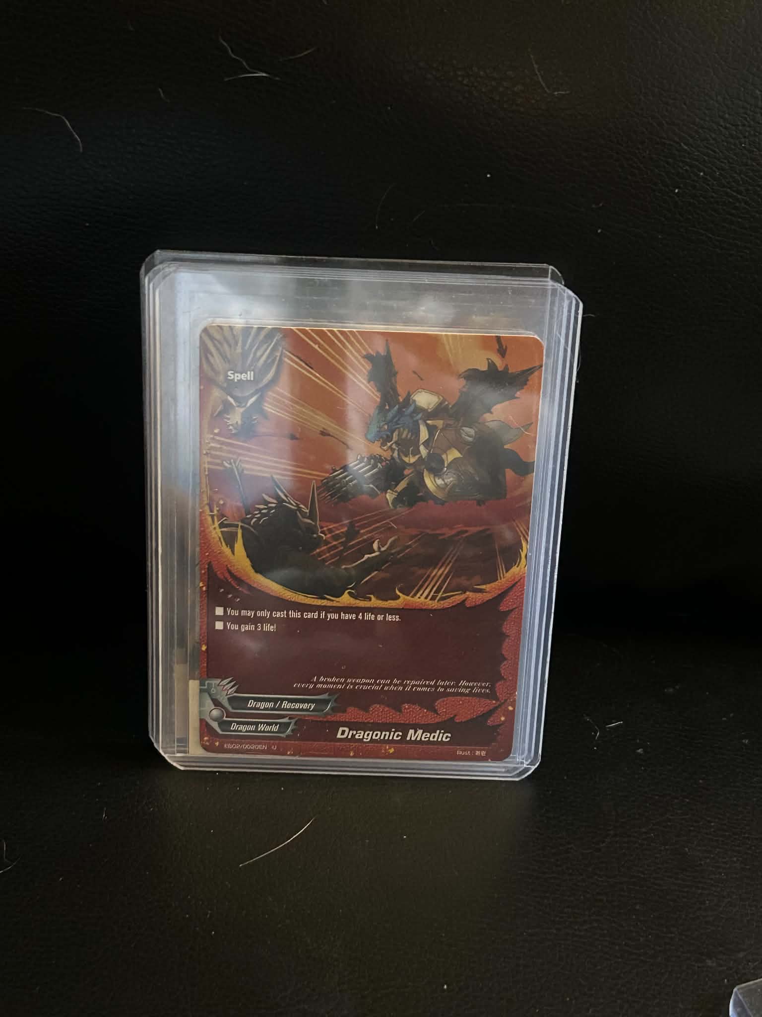 Dragonic Medic EB02/0020EN Great Clash!! Dragon VS Danger Future Card BuddyFight Normal Lightly Played English Trading Card