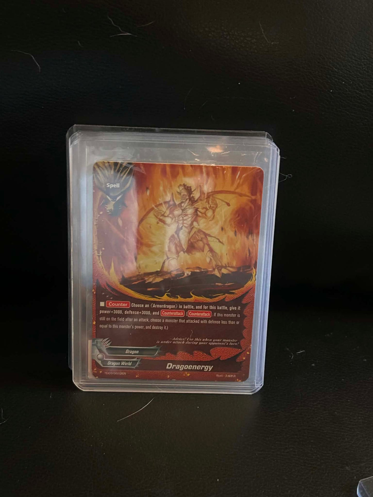 Dragoenergy TD03/0013EN Trial Deck: Dragonic Force Future Card BuddyFight Normal Lightly Played English Trading Card