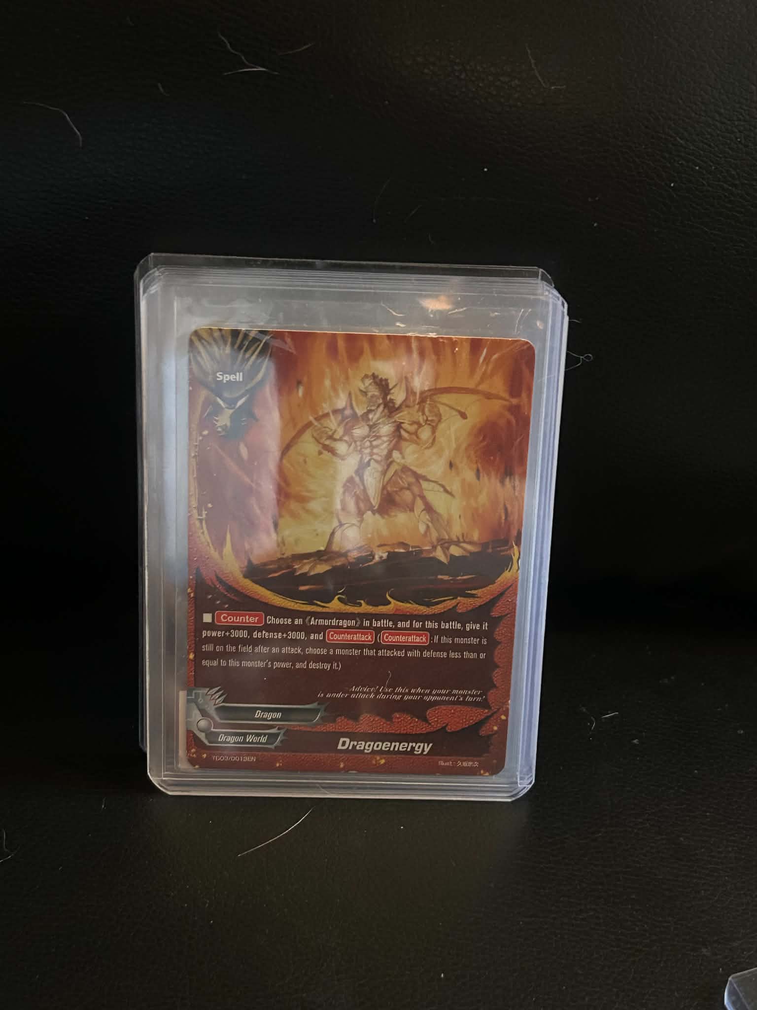 Dragoenergy TD03/0013EN Trial Deck: Dragonic Force Future Card BuddyFight Normal Lightly Played English Trading Card