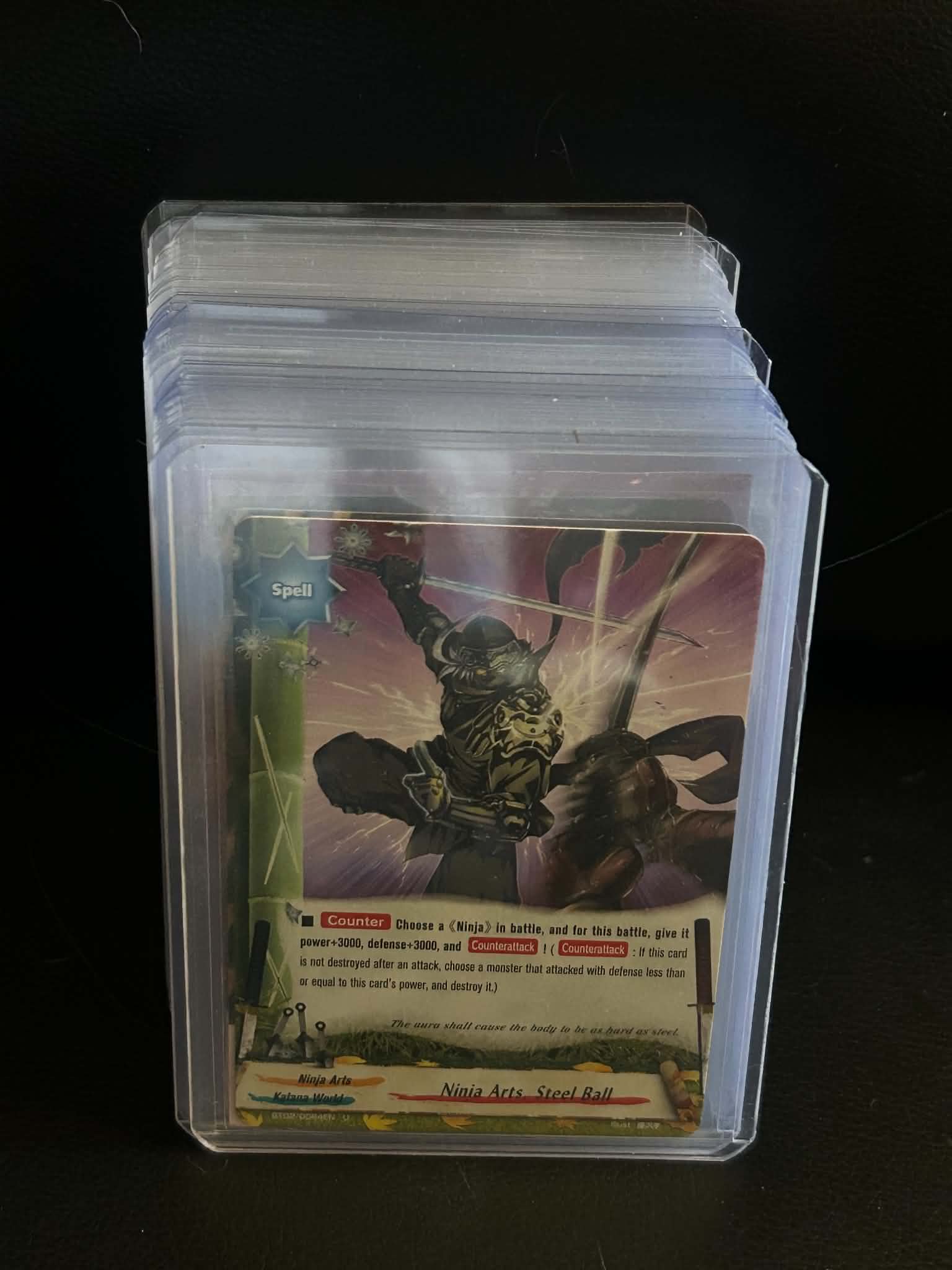 Ninja Arts, Steel Ball BT02/0064EN Cyber Ninja Squad Future Card BuddyFight Normal Lightly Played English Trading Card