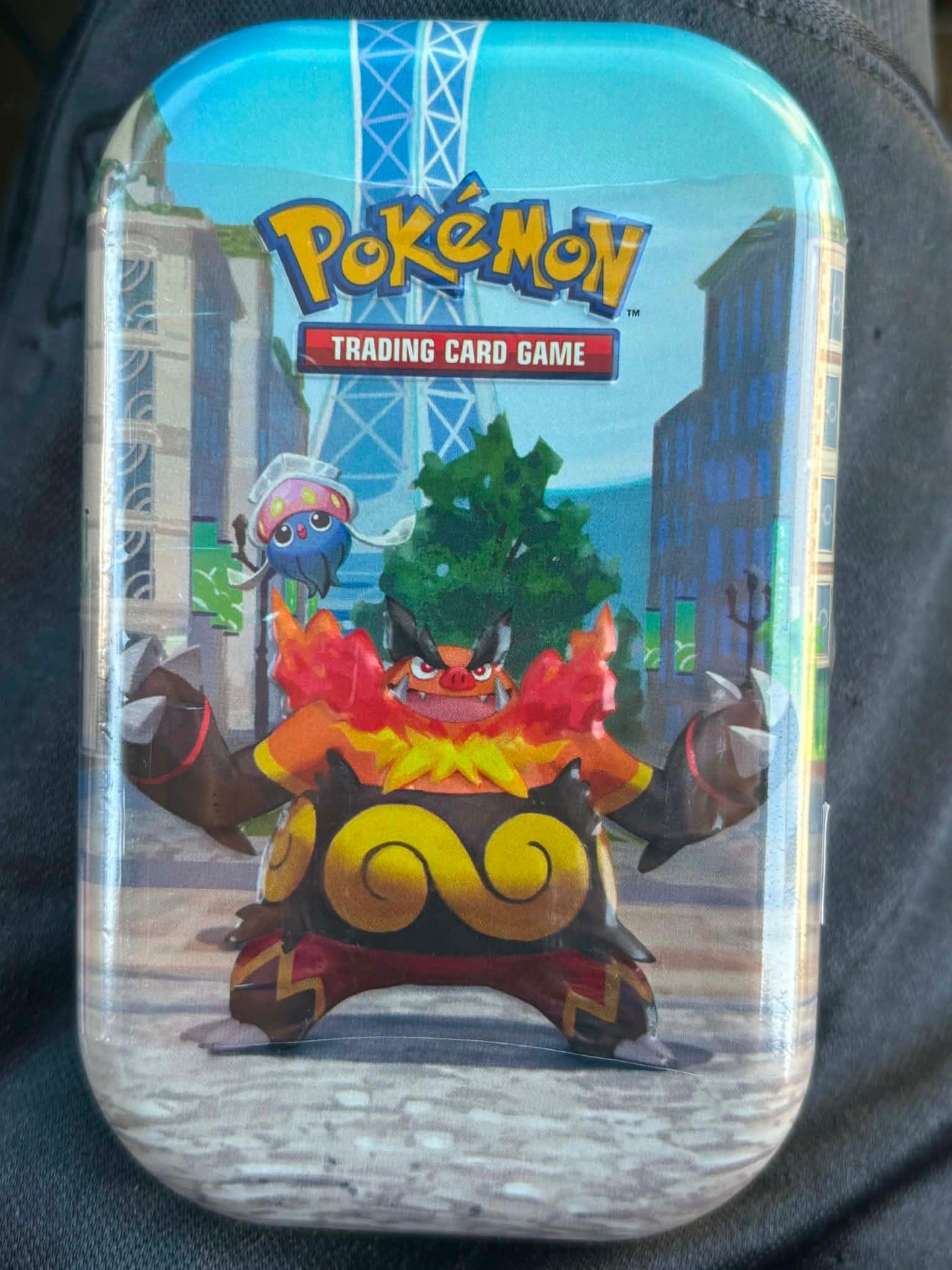 Lumiose City Mini Tin [Emboar & Inkay]