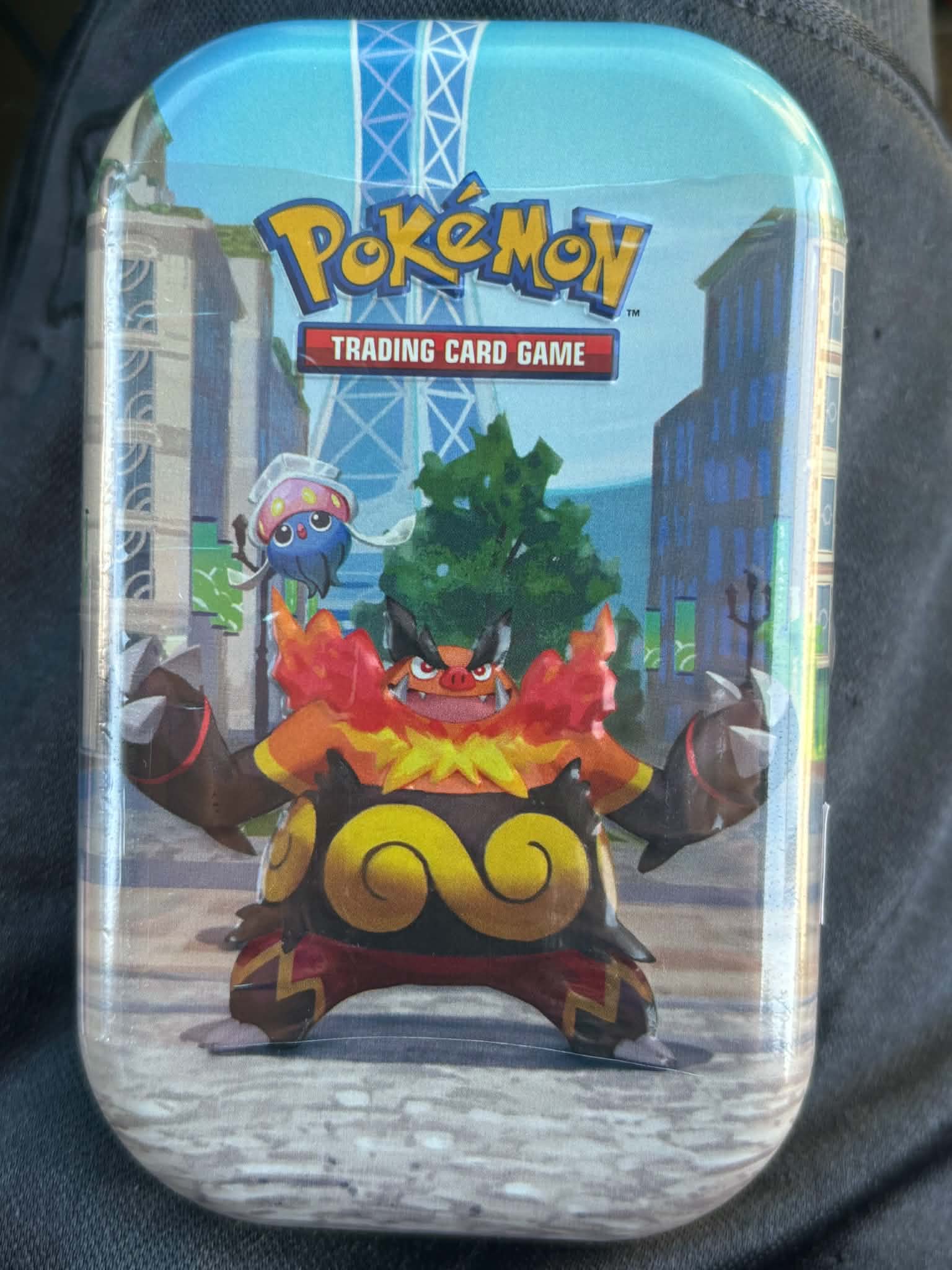 Lumiose City Mini Tin [Emboar & Inkay]