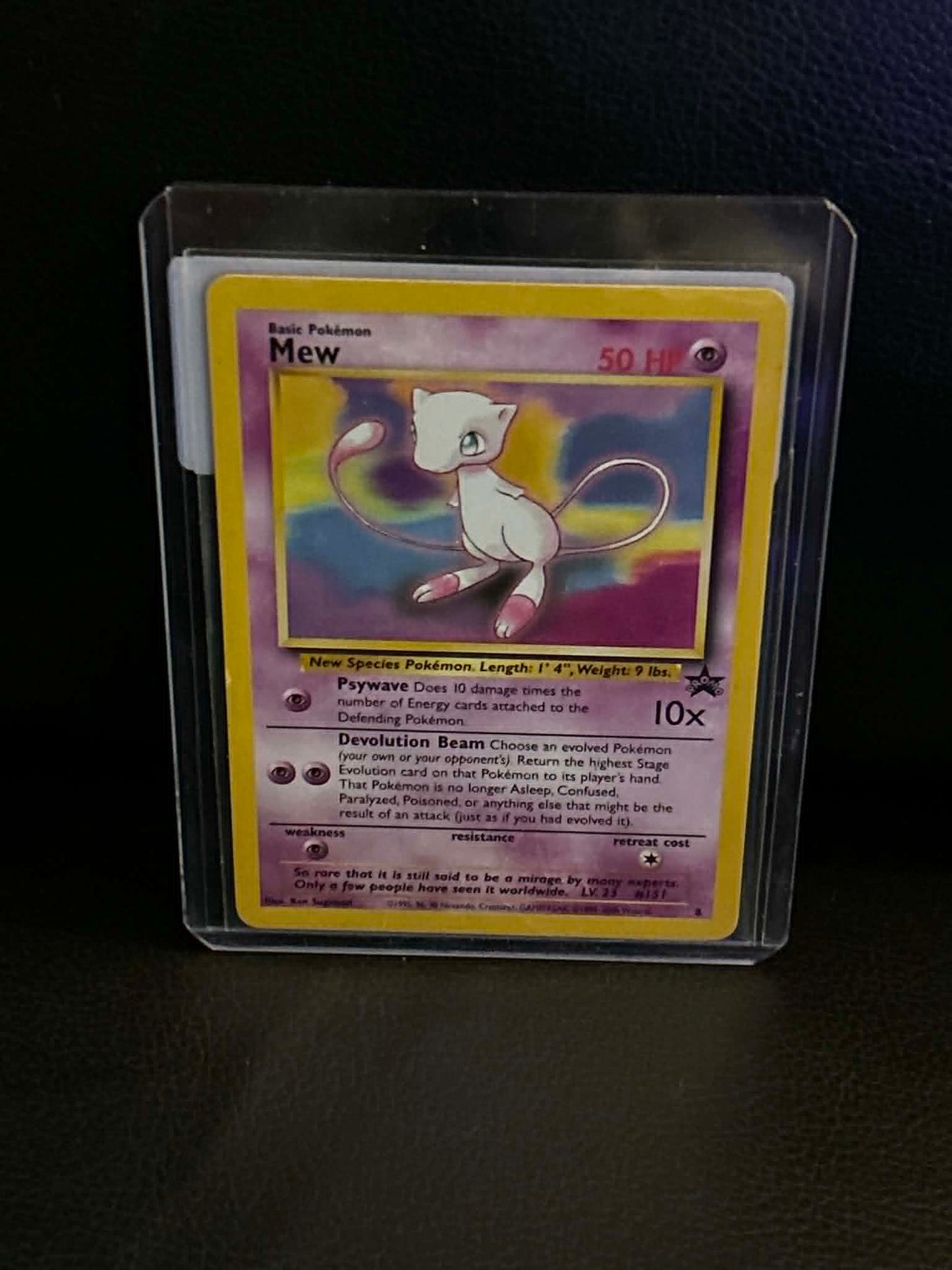 Mew - 8 (Glossy Finish) 8 WoTC Promo Promo Pokemon Normal Lightly Played English Trading Card