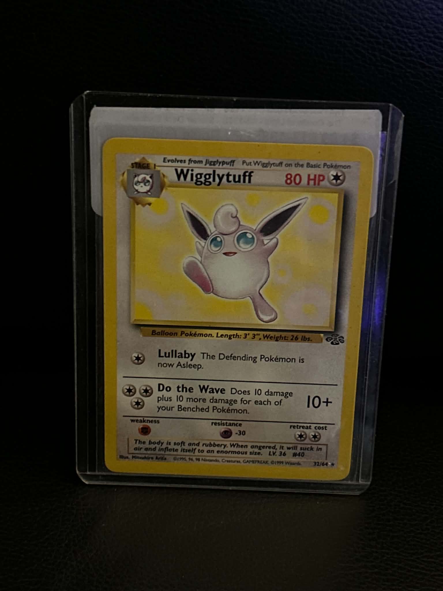 Wigglytuff (32) 32/64 Jungle Rare Pokemon Unlimited Lightly Played English Trading Card
