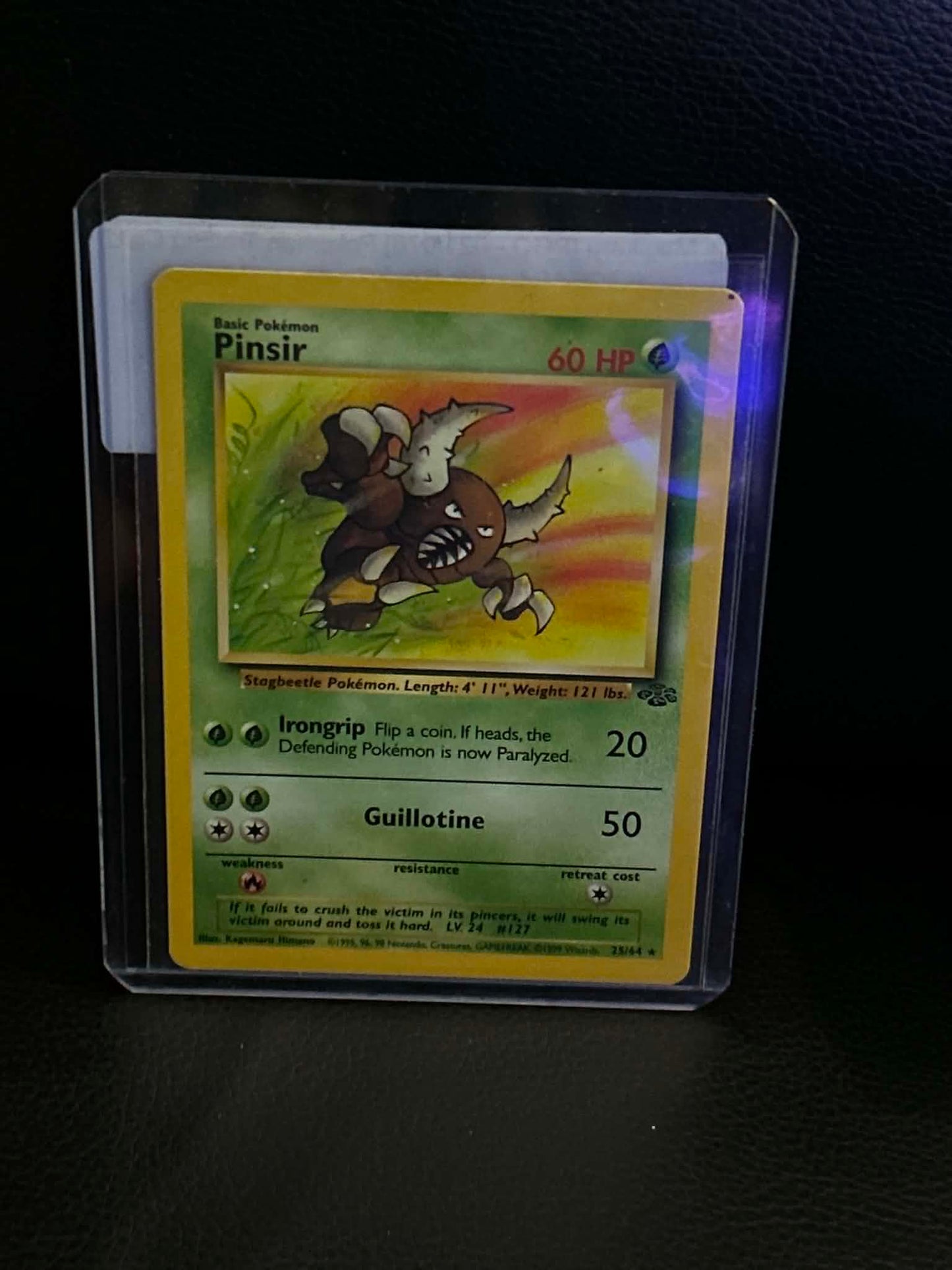 Pinsir (25) 25/64 Jungle Rare Pokemon Unlimited Lightly Played English Trading Card