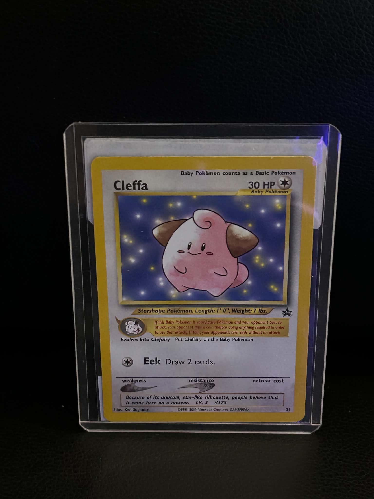 Cleffa 31/53 WoTC Promo Promo Pokemon Normal Lightly Played English Trading Card