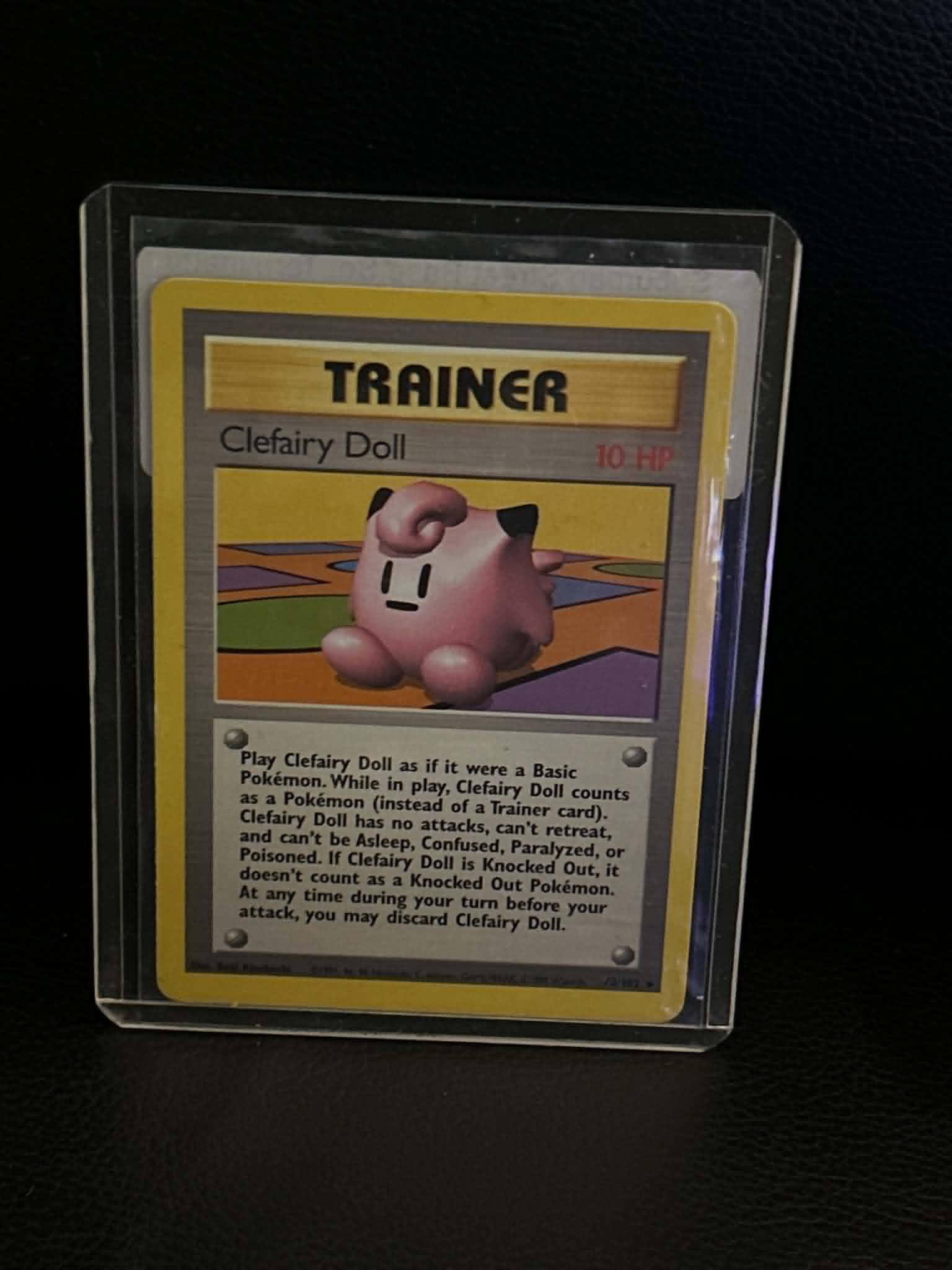 Clefairy Doll 070/102 Base Set Rare Pokemon Normal Lightly Played English Trading Card