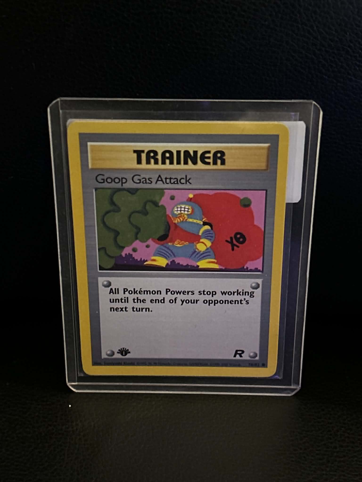 Goop Gas Attack 78/82 Team Rocket Common Pokemon 1st Edition Lightly Played English Trading Card