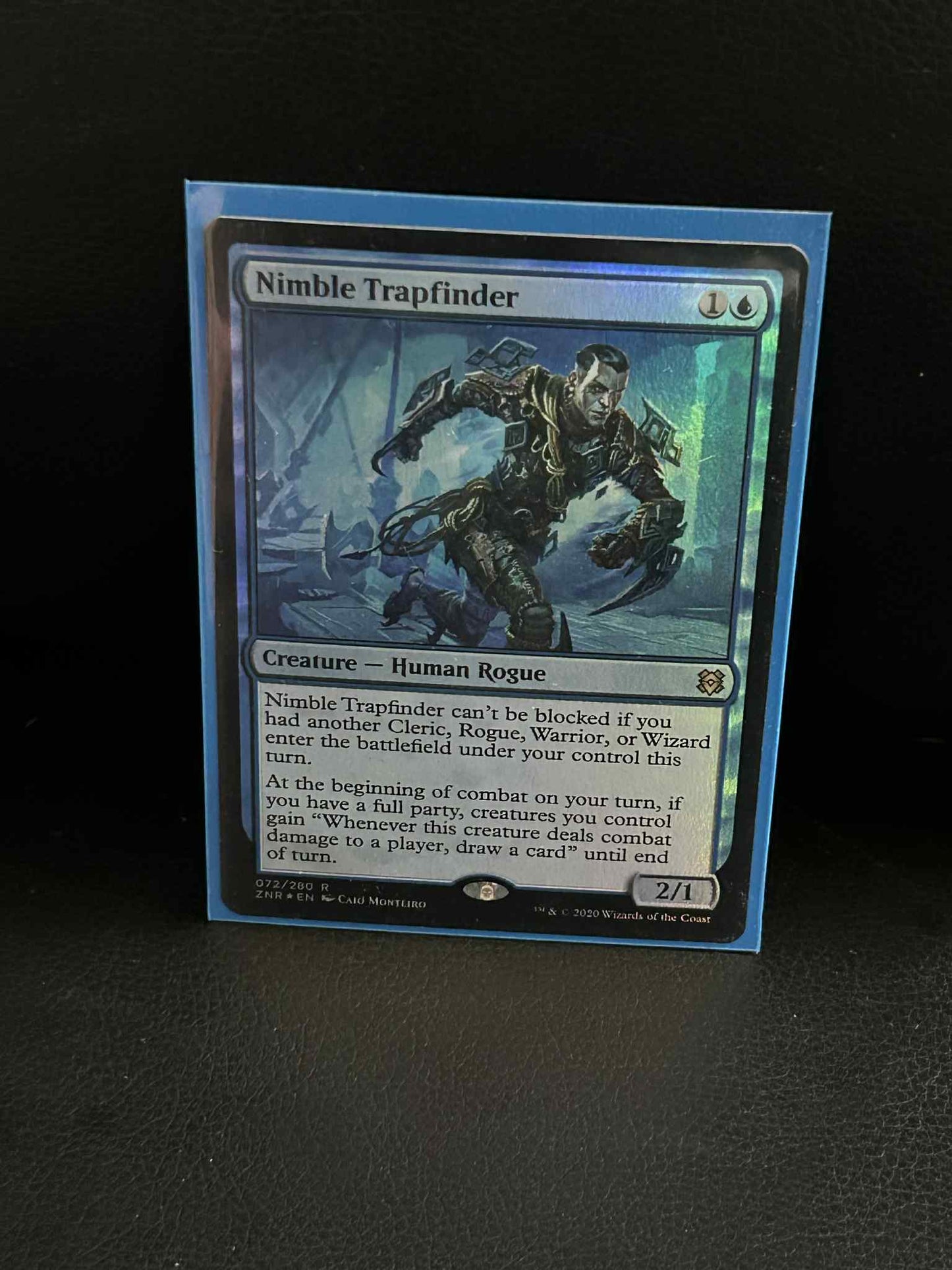 Nimble Trapfinder - Foil Zendikar Rising Magic: the Gathering Lightly Played, En