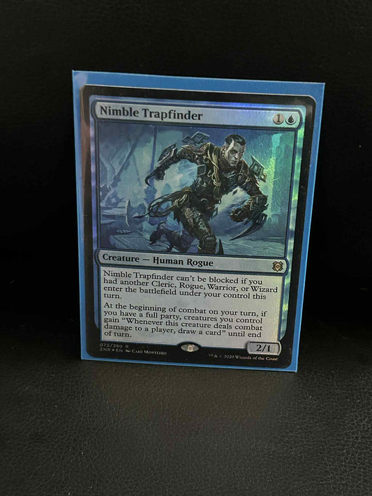 Nimble Trapfinder - Foil Zendikar Rising Magic: the Gathering Lightly Played, En