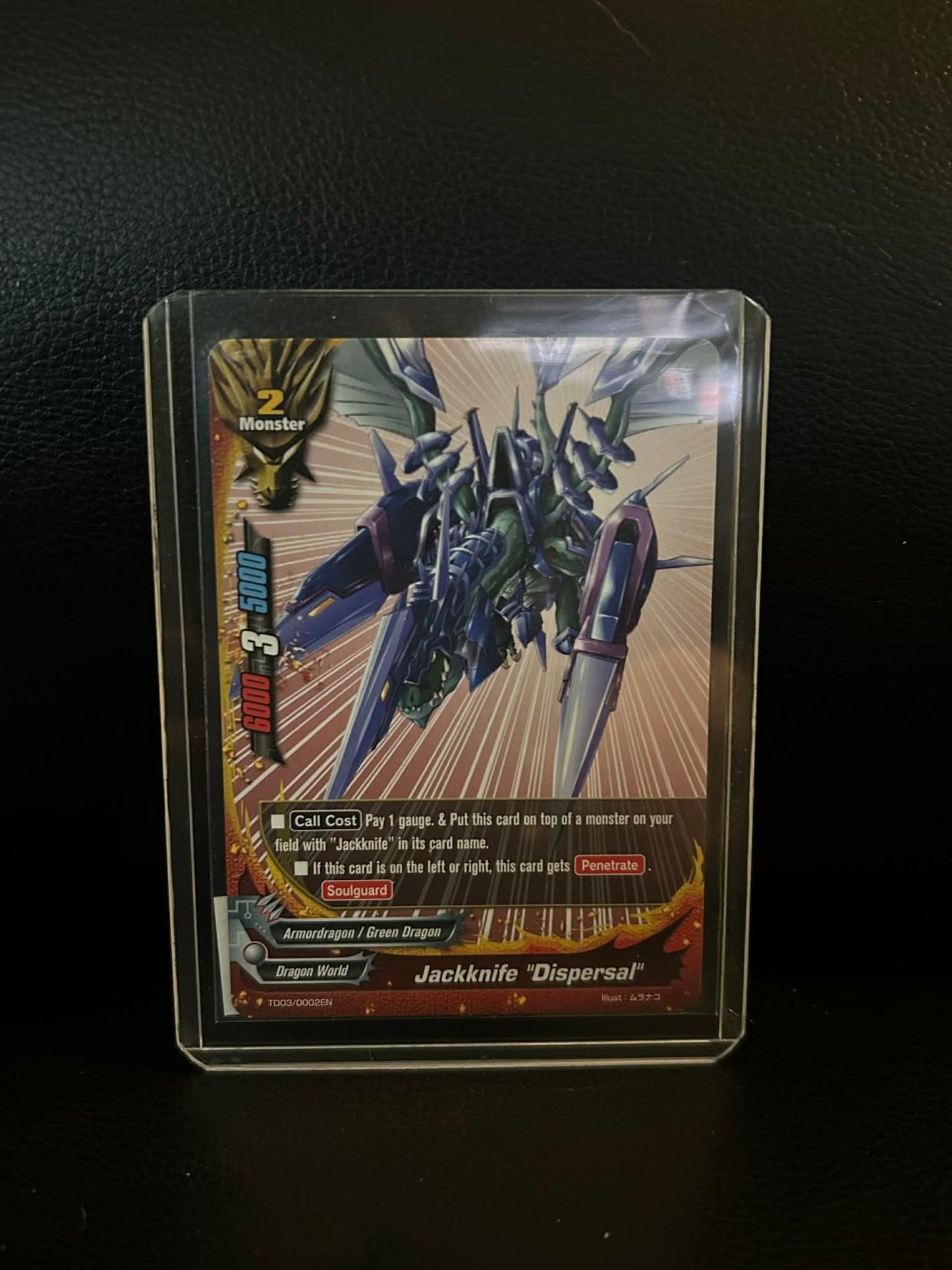 Jackknife "Dispersal" - TD03/0002 - C Trial Deck 3: Dragonic Force Future Card B