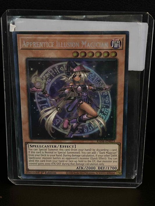 Apprentice Illusion Magician - RA04-EN023 - Ultimate Rare - 1st Edition  Quarter Century Stampede Yu-Gi-Oh