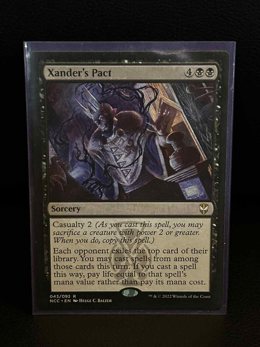 Xander's Pact Commander: Streets of New Capenna Magic: the Gathering Lightly Pla