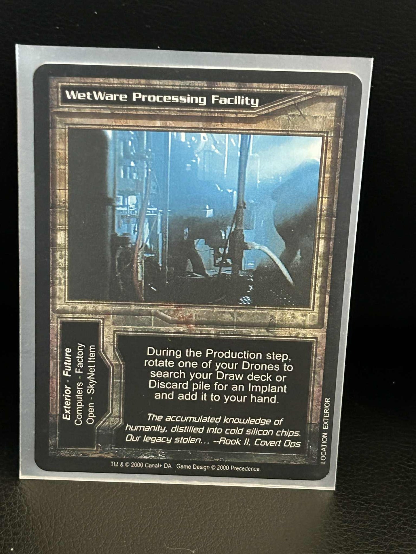 WetWare Processing Facility Base Set Terminator