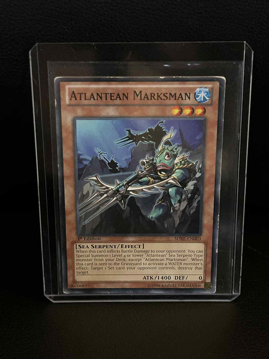 Atlantean Marksman - SDRE-EN003 - Common - 1st Edition  Realm of the Sea Emperor Yu-Gi-Oh