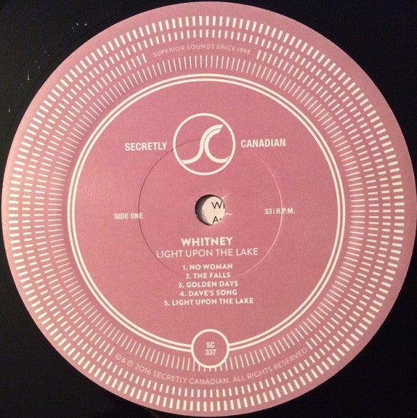 Whitney (8) : Light Upon The Lake (LP, Album)