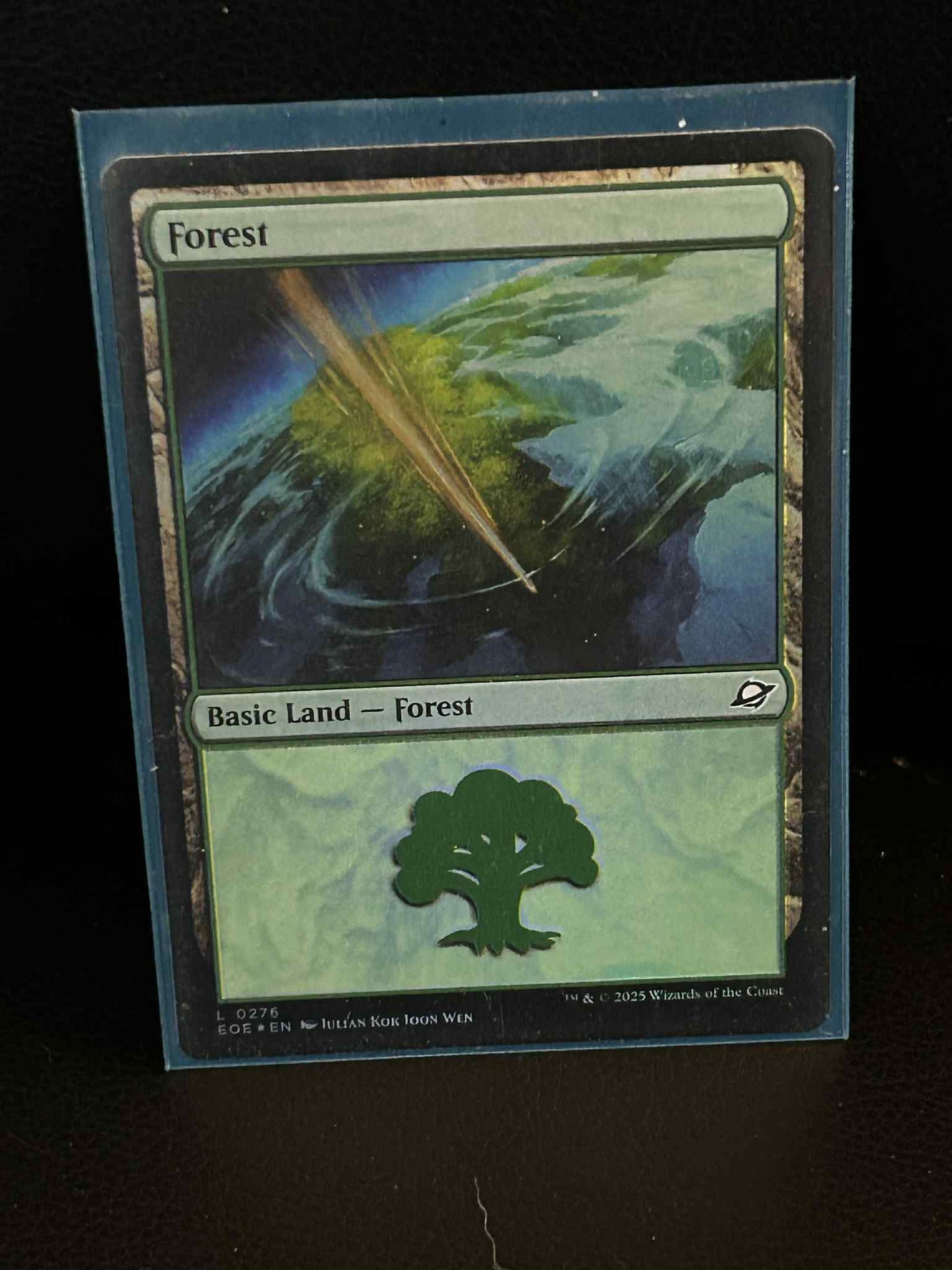 Forest (0276) - Foil Edge of Eternities Magic: the Gathering Near Mint, English