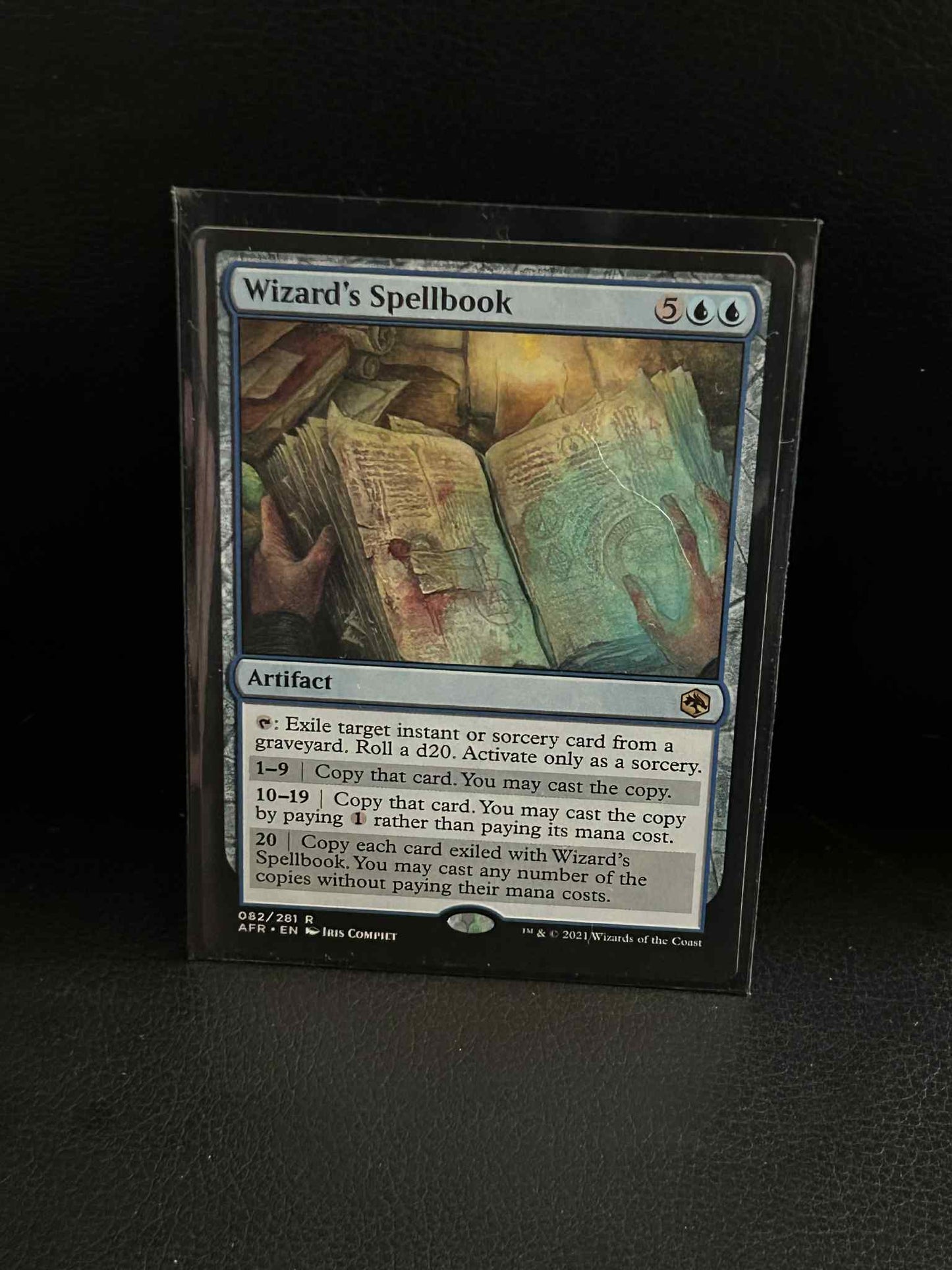 Wizard's Spellbook Adventures in the Forgotten Realms Magic: the Gathering Light