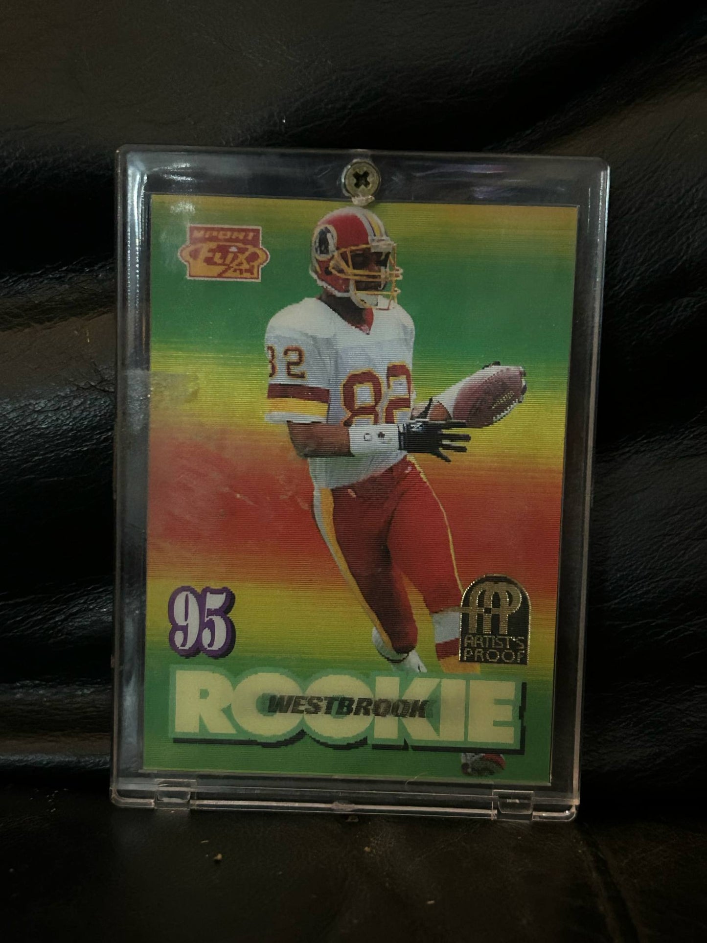 Michael Westbrook [Artist's Proof] #121 | 1995 Sportflix Football