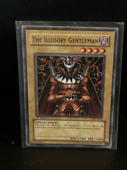 The Illusory Gentleman - LOD-053 - Common - 1st Edition Legacy of Darkness Yu-Gi