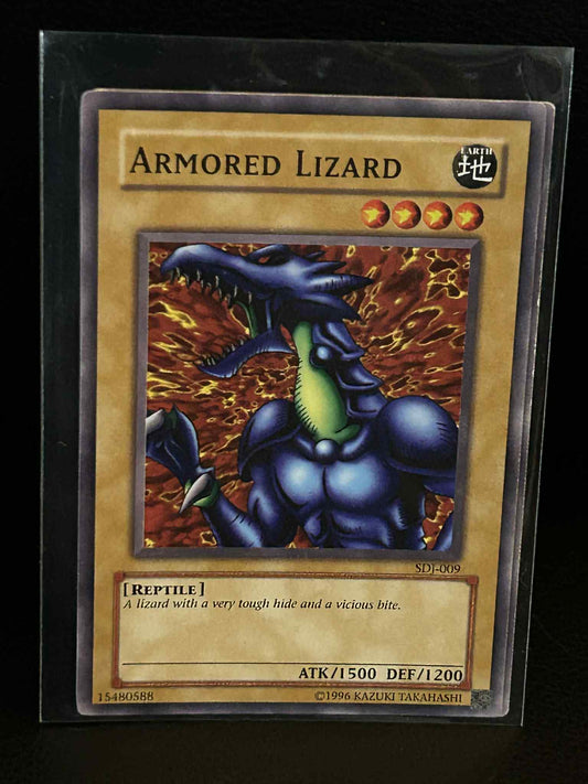 Armored Lizard - SDJ-009 - Common - Unlimited Edition Starter Deck: Joey Yu-Gi-O