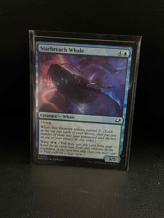 Starbreach Whale - Foil Edge of Eternities Magic: the Gathering Near Mint, Engli