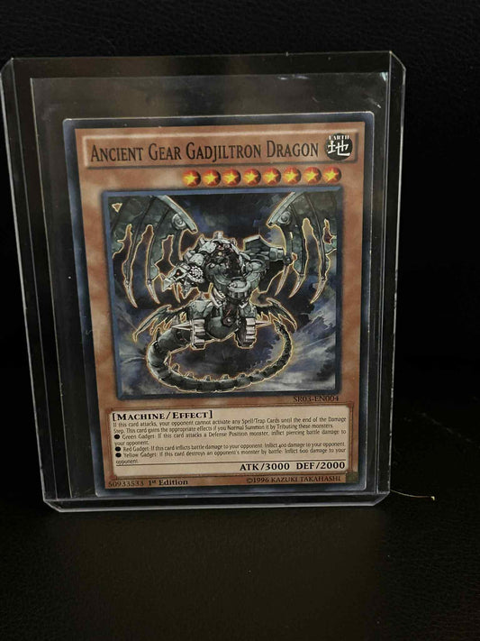 Ancient Gear Gadjiltron Dragon - SR03-EN004 - Common - 1st Edition  Structure Deck: Machine Reactor Yu-Gi-Oh