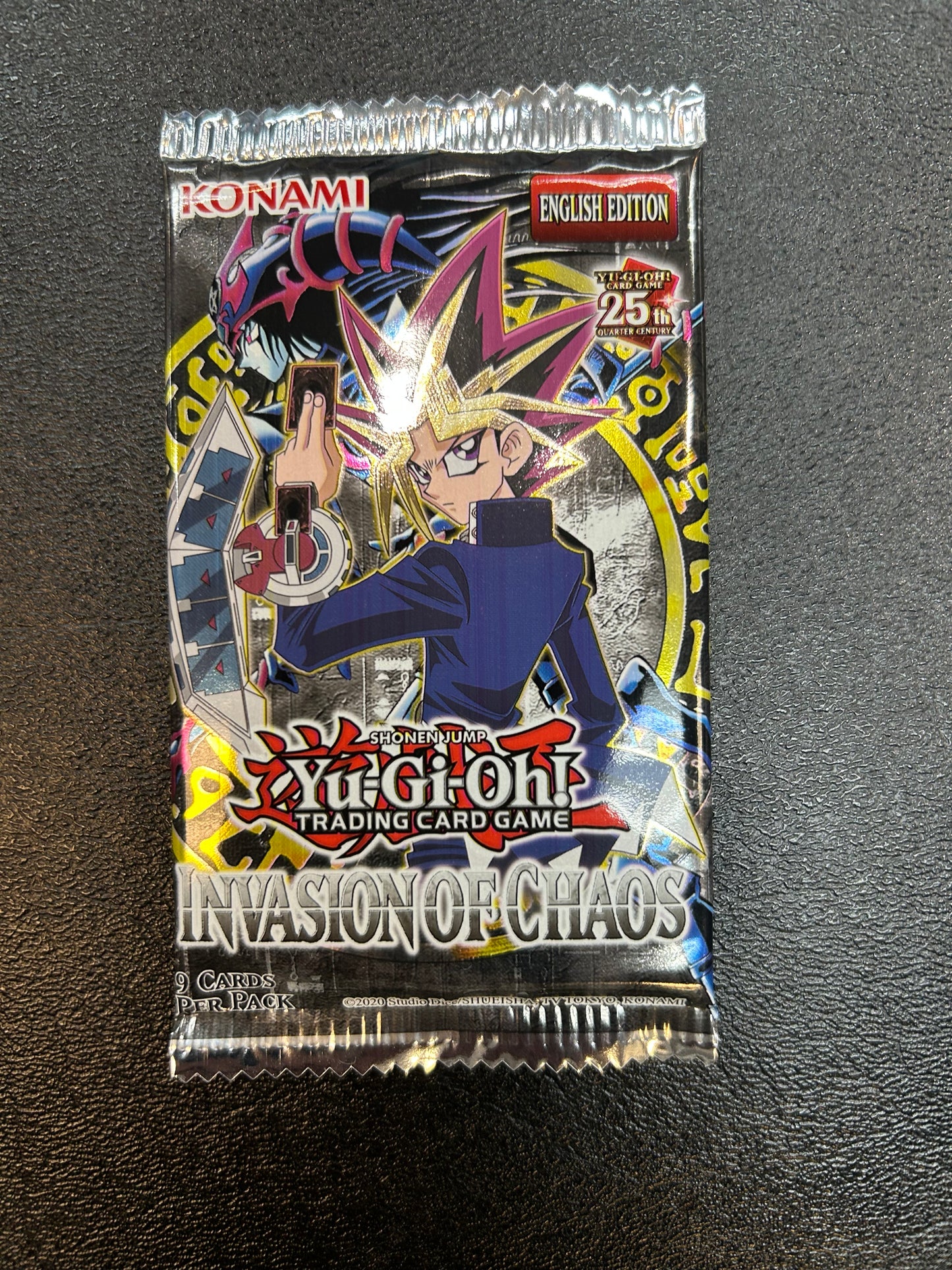 25th Anniversary: Invasion of Chaos Booster Pack Brand New Sealed Yu-Gi-Oh!