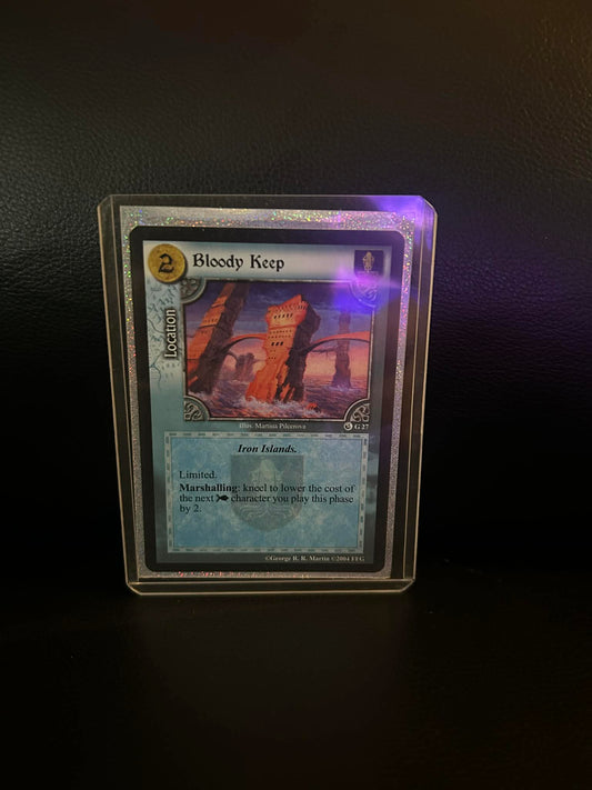 Bloody Keep #G27 Ice & Fire Premium Starter A Game of Thrones Lightly Played