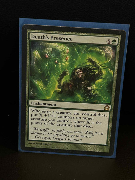 Death's Presence Return to Ravnica Magic: the Gathering Lightly Played, English