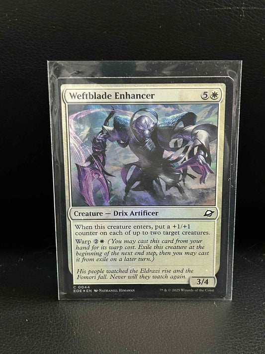 Weftblade Enhancer - Foil Edge of Eternities Magic: the Gathering Near Mint, Eng