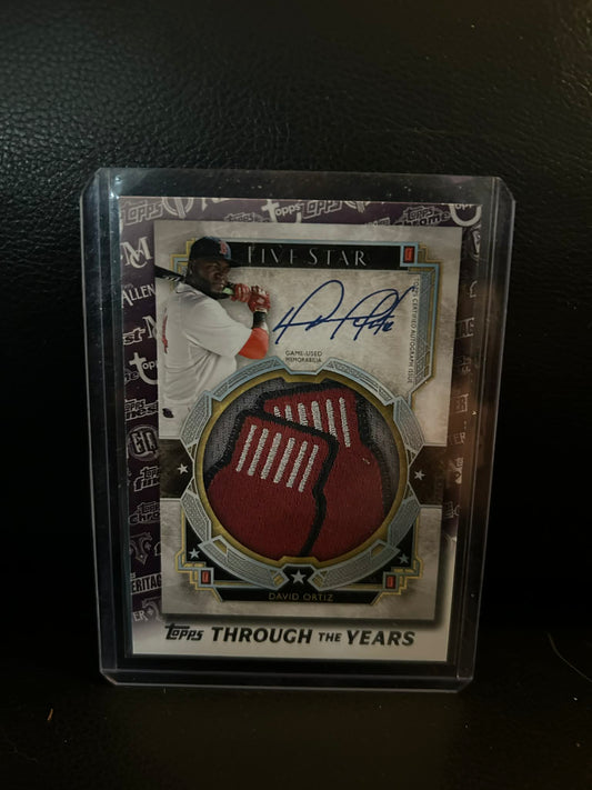 David Ortiz #TTY-13 | 2021 Topps Through the Years 2021 Topps Through the Years