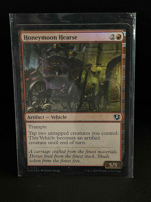 Honeymoon Hearse - Foil Innistrad Remastered Magic: the Gathering Lightly Played