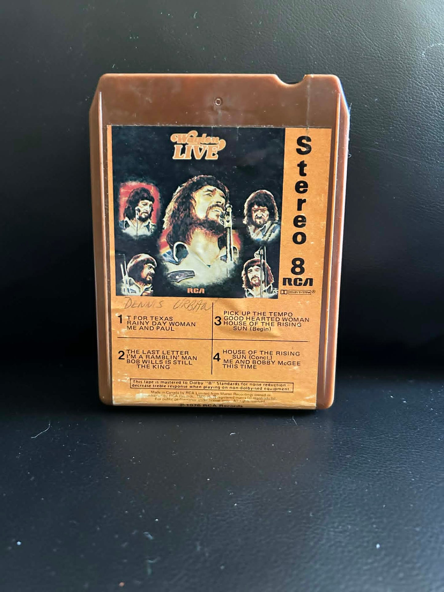 Waylon Jennings - Waylon Live (8-Spur-Kassette) (Sehr Gut (VG))