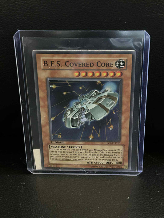 B.E.S. Covered Core - SOI-EN013 - Super Rare - 1st Edition  Shadow of Infinity Yu-Gi-Oh