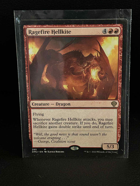 Ragefire Hellkite Dominaria United Magic: the Gathering Lightly Played, English