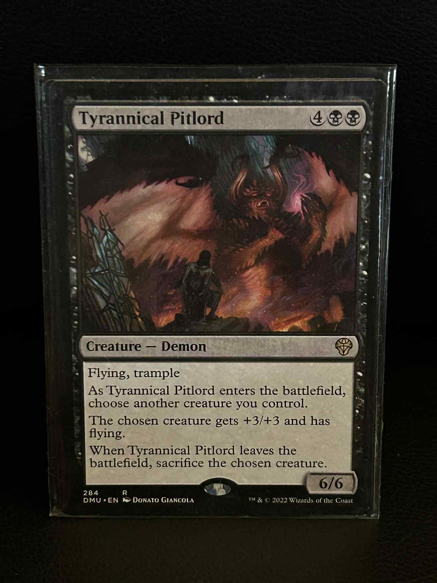 Tyrannical Pitlord Dominaria United Magic: the Gathering Lightly Played, English