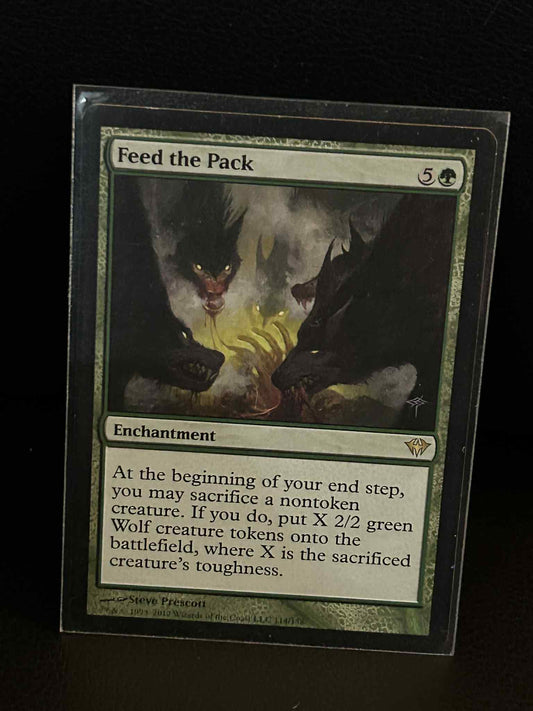 Feed the Pack Dark Ascension Magic: the Gathering Lightly Played, English